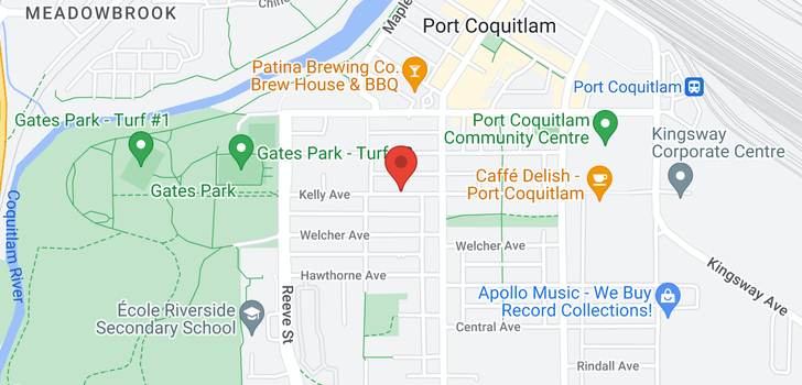 map of 404 2351 KELLY AVENUE